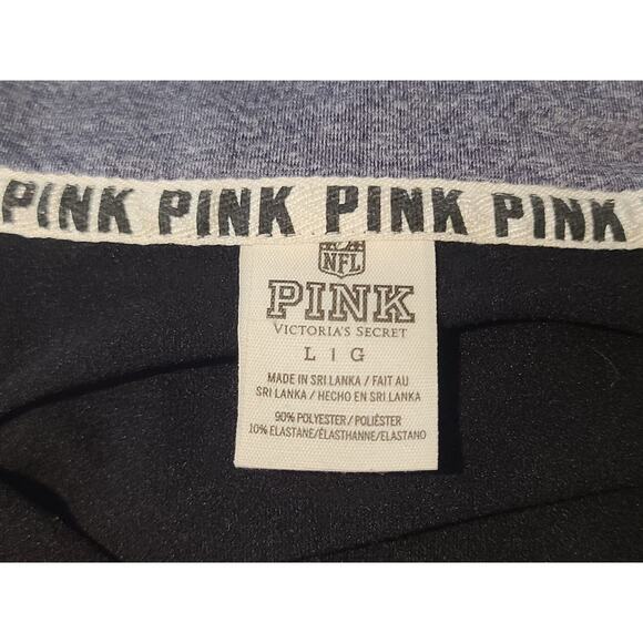 Victoria's Secret Pink NFL New England Patriots 1/4 zip pullover jacket - large - Picture 3 of 7